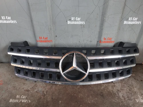 Mercedes ML W164 Front Grill Black A1648880241 - C2 #MY2