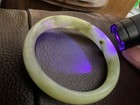 Jade bangle 59mm inside uncertified rounded inside polished nice ping cool touch — photo 8