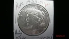 1923-S AU Peace Silver Dollar #8084