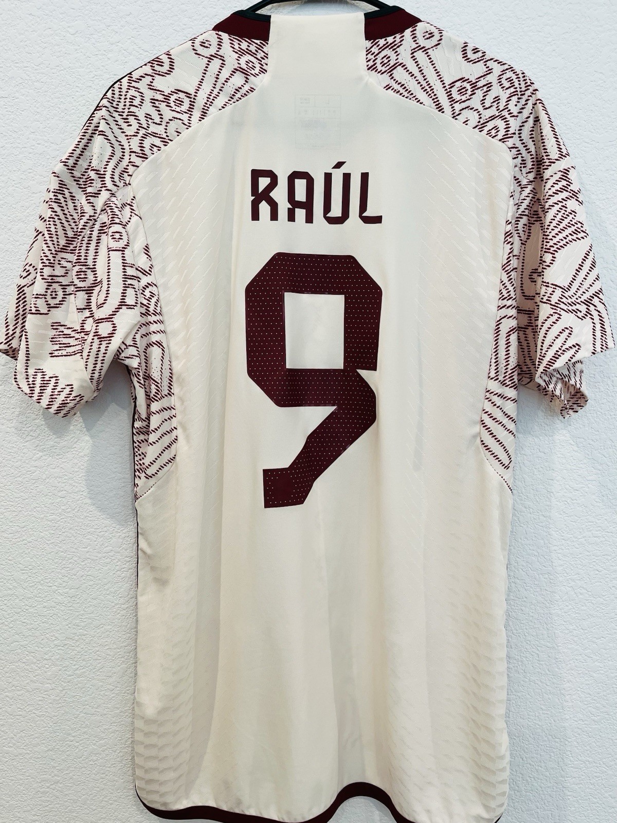 2022 Mexico Raul Jimenez Adidas Authentic Player Issue Heat RDY Jersey Size L