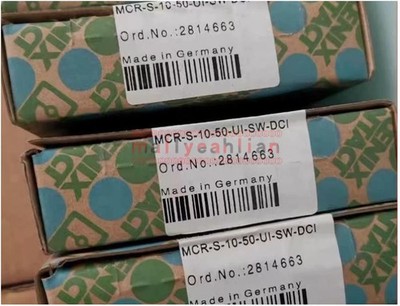 1PCS New PHOENIX CONTACT current transmitter MCR-S-10-50-UI-SW-DCI 2814663