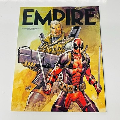 Empire Magazine No 350 June 2018 Subscriber Cover Deadpool 2 Summer Preview