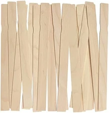 25 Pack 12 Inch Wooden Paint Stir Sticks