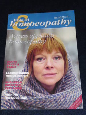 HEALTH & HOMOEOPATHY - THE COLD WAR - New Year 1994