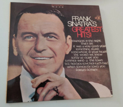 FRANK SINATRA GREATEST HITS VOL 1 1ST RARE ISRAELI MONO LP | eBay