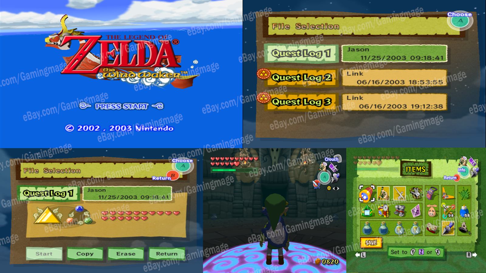 Ubisoft Duo Made a Zelda: Wind Waker GBA Prototype in 2003