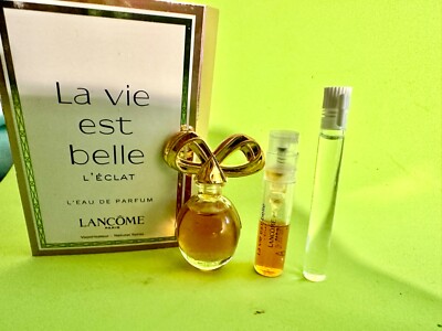ELIZABTH TAYLOR RUBIES DIAMOND PERFUME LANCOME LA VIE BELLE ARIANA