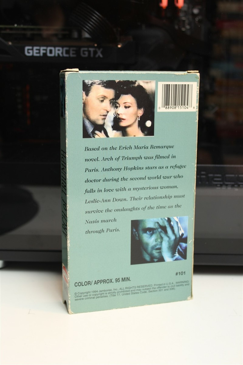 未使用・未開封品)Arch of Triumph [VHS]