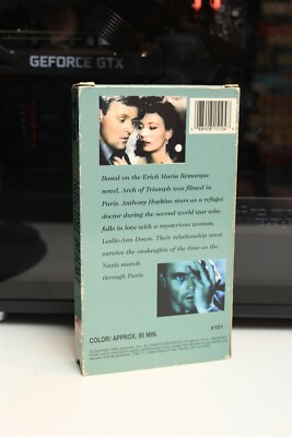 Arch of Triumph (VHS, 1994) 17153550238| eBay
