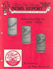 BCCA BREWERIANA BEER CAN COLLECTOR MAGAZINE SEPT OCT 84 ABA NABA SEBEWAING CANS