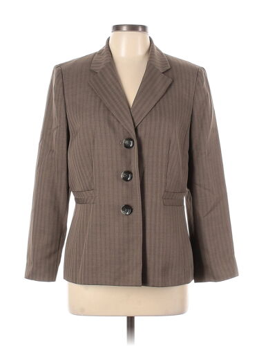 Le Suit Women Brown Blazer 12