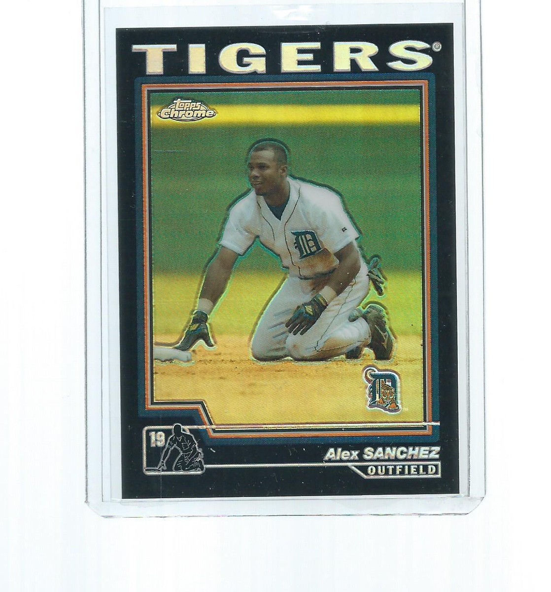 2004 TOPPS CHROME BASEBALL ALEX SANCHEZ BLACK REFRACTOR #437 | eBay