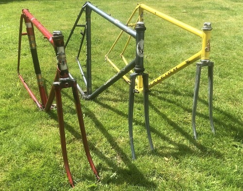 VINTAGE JOB LOT OF 3 RACING FRAMES 