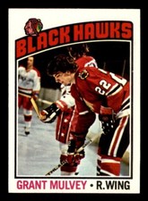 1976 Topps Hockey #167 Grant Mulvey NM/MT *d2