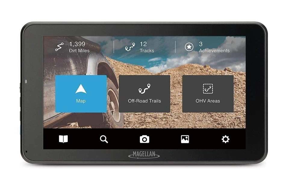 Magellan TN7881SGLUC TR7 Trail and Street GPS Navigator with A Camera - Image 2 of 4