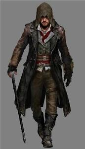 Jacob Frye Assassin S Creed Syndicate Mens Leather Trench Coat Costume Bnwt Ebay