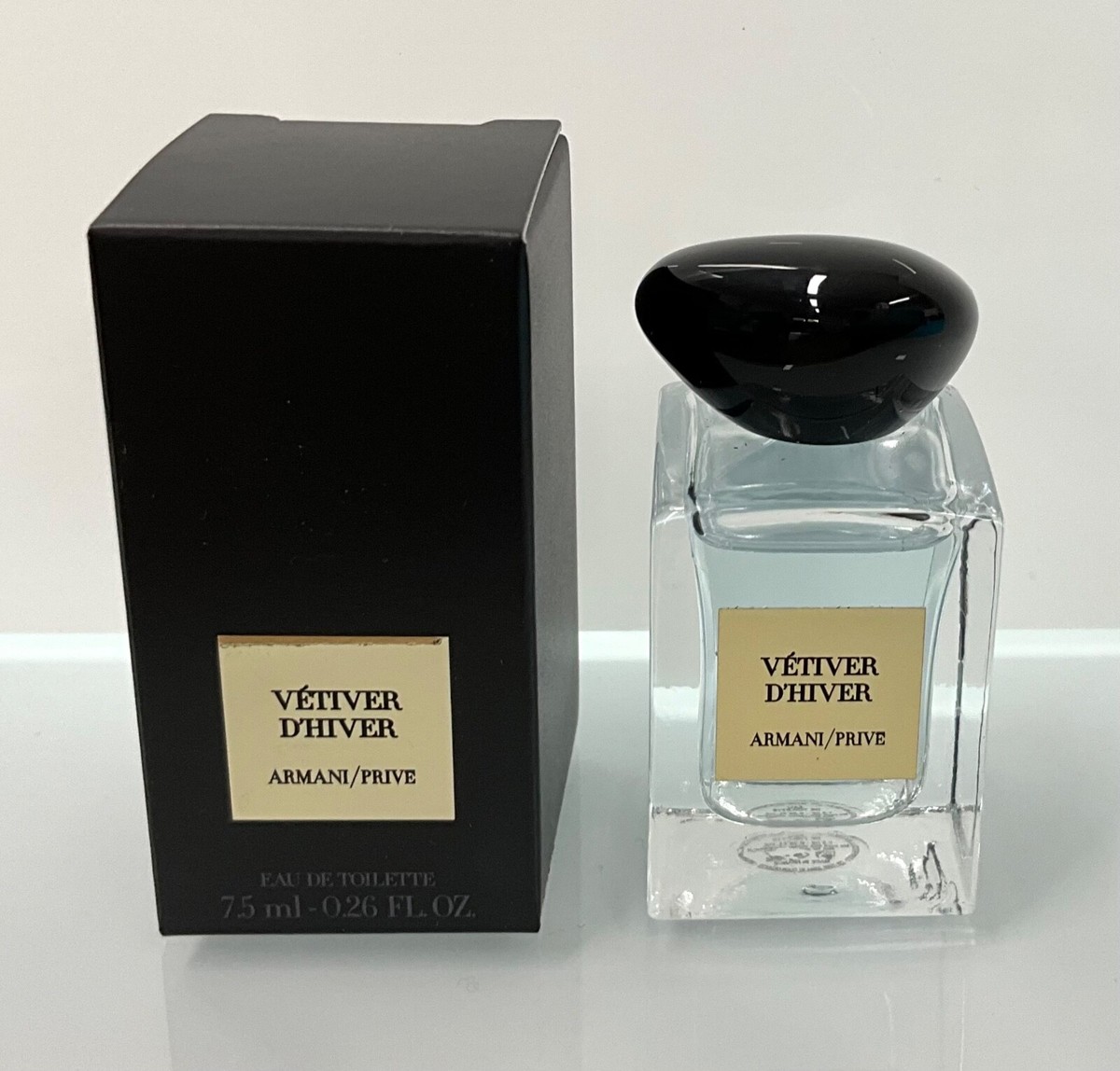 Armani Prive Vetiver D'hiver 0.26oz/7.5ml Eau De Toilette Mini | eBay