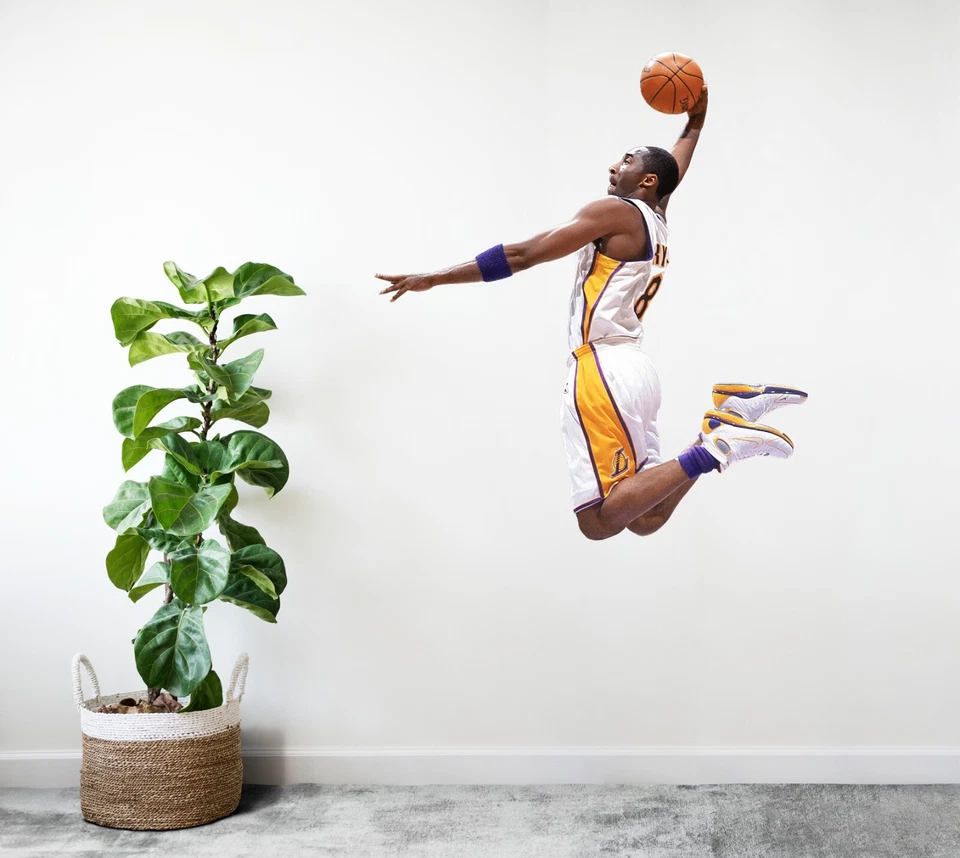 Kobe Bryant Los Angeles Lakers Wall Decal Sticker - Image 1 of 1