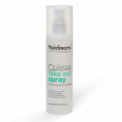 HAIRDREAMS take out spray zur Entfernung von Quikkies Tapes 200ml