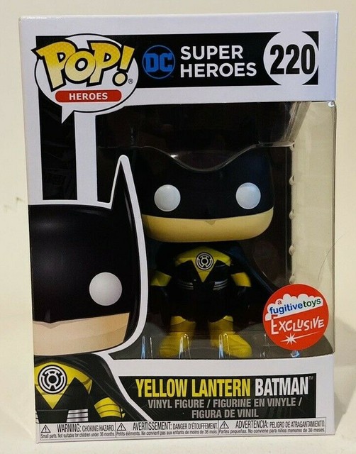 Funko Pop Yellow Lantern Batman 2017 