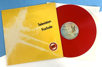 TELEVISION Foxhole 1978 LTD ED UK 12'' Single RED VINYL *Never Played/MINT ML 182