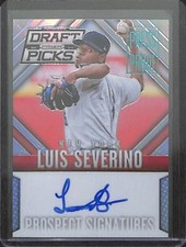 2014 Panini Prizm Perennial Draft Picks Prizm Autograph #90 Luis Severino 