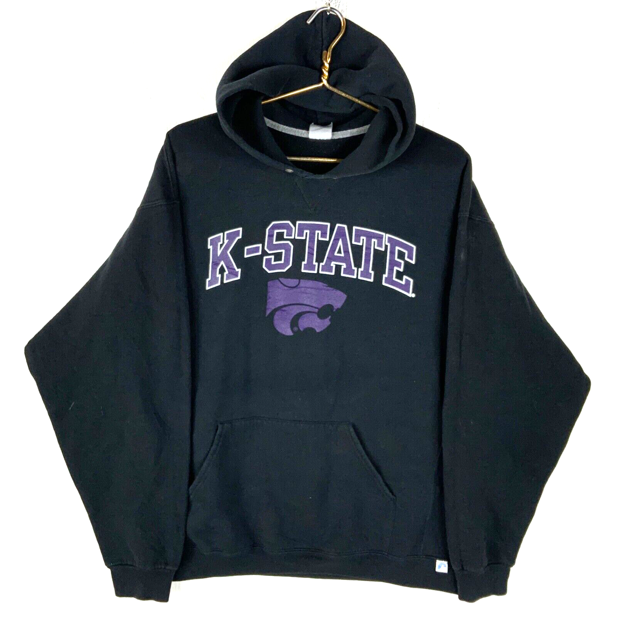 Vintage Kansas State Wildcats Russell Sweatshirt Hoodie Size Vintage Kansas State Wildcats Russell Sweatshirt Hoodie Size