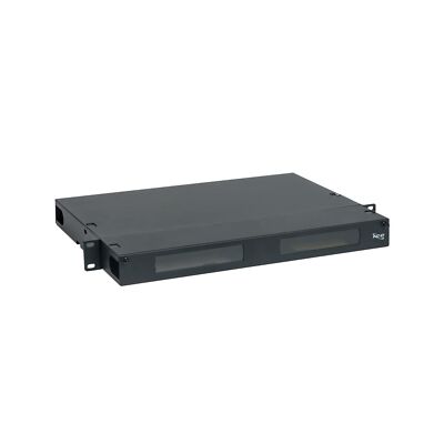 ICC Classic 1U Fiber Optic Rack Mount Enclosure - 3 Slots for LGX-Compatible ...