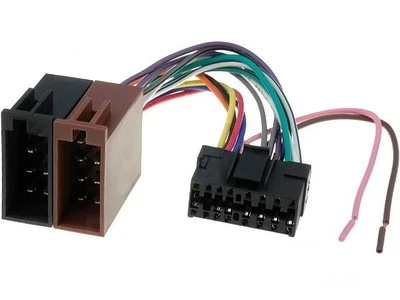 Sony Car Radio Stereo 16 Pin Wiring Harness Loom Iso Connector Cdx Mdx Mex Xr