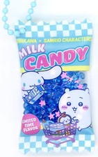 ChiiKawa x Cinnamoroll Supermarket Shaker Candy Keychain Japan Strap