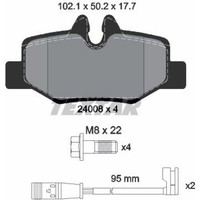 Textar 2400801 Bremsbelagsatz FüR Mercedes Benz Viano Vito Mixto W639
