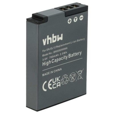 Akku für Nikon Coolpix S70 S620 S6150 S640 S6100 S630 S6300 S6200 700mAh 3,6V
