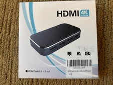 HDMI Switch, 3 in, 1 out, with IR Remote
