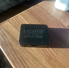 HDMI Splitter 1 in 2 out 4K, HDMI Splitter 1 To 2 Amplifier For Full HD 1080P 3D