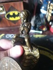 Coin Holder Vtg Solid Brass Cobra Boy W/Flute/ Italy Bronze Medal Centenry 1938? — photo 6