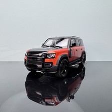 Almost Real 1/18 Land Rover Defender 110 2020 Orange Black Alloy Car Model