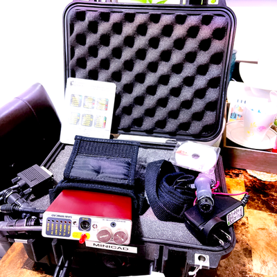 #ad SAW MINICAD MKII MSA CHEMICAL WARFARE NERVE BLISTER AGENT GAS DETECTOR $1100.00