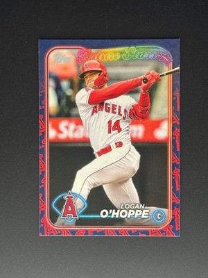 2024 Topps Series 1 Logan O'Hoppe Team Color Border #298