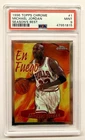 1996 Topps Chrome Season's Best MICHAEL JORDAN - EN FUEGO Card #1 - PSA 9 Mint!