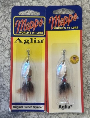 2 Packs Mepps Aglia B1ST S-BR
