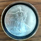 1996 Key Date Silver American Eagle BU 1 oz. Coin US $1 Dollar Uncirculated Mint