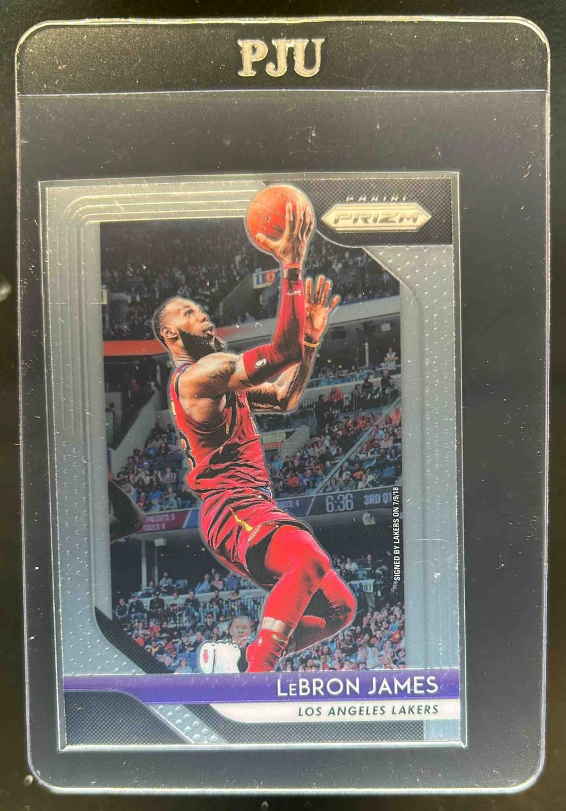 2018-19 Prizm LeBron James #6 Lakers