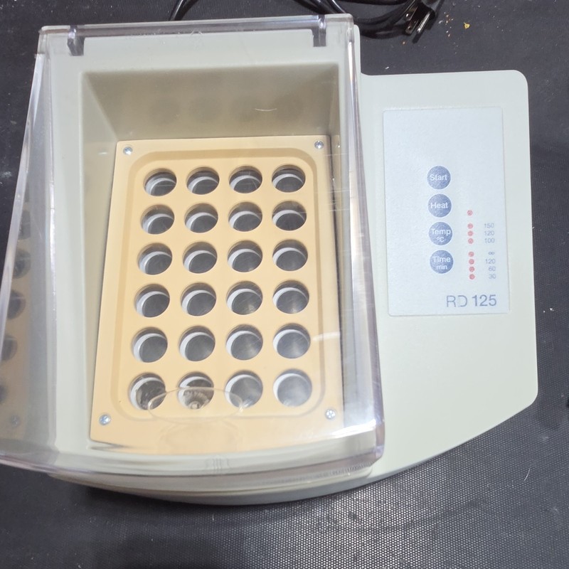 Lovibond RD125 Dry Bath Incubator Heating Block MPN 2418940 Medical Lab