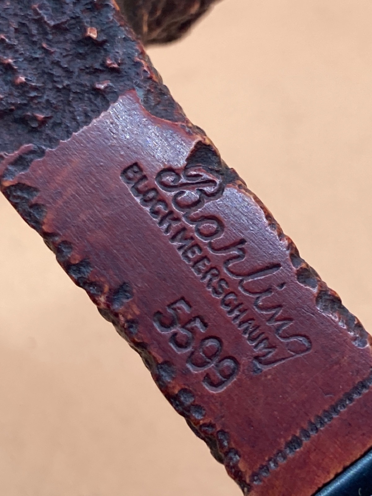 Barling Meerschaum 5599 Bulldog Block Tobacco Smoking Pipe - Nice Gift