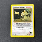 Pokemon Card Gym Challenge Giovanni's Meowth 43/132 WOTC Rare