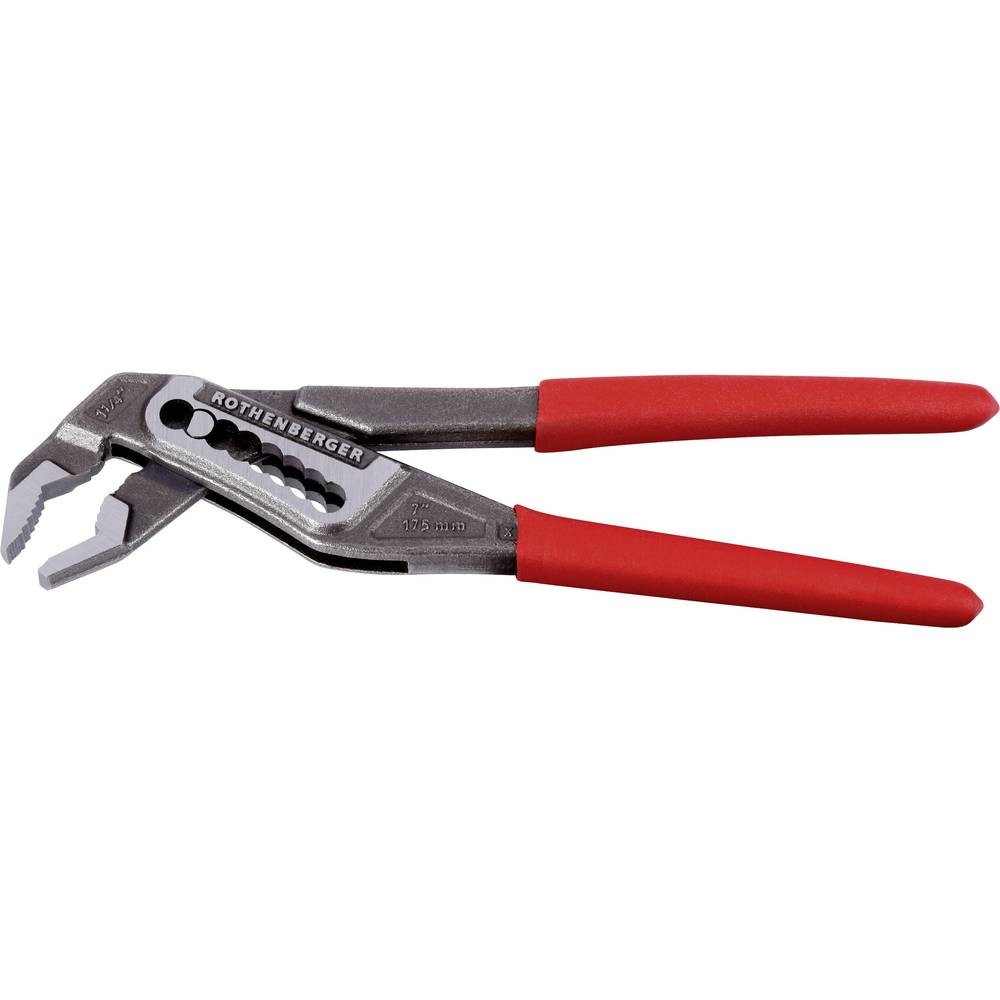 Pince multiprise à ouverture rapide Rothenberger 1000002697 en acier chrome-vanadium