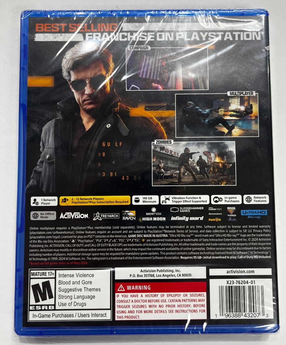 Call Of Duty: Black Ops 6 - Sony PlayStation 5 for sale online | eBay