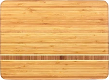 Martinique Bamboo Serving and Cutting Board, 15" X 11"