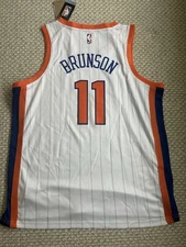 Jalen Brunson New York Knicks Jersey Basketball Size XL New
