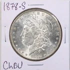 1878-S $1 Morgan Silver Dollar in Choice BU Condition #5905